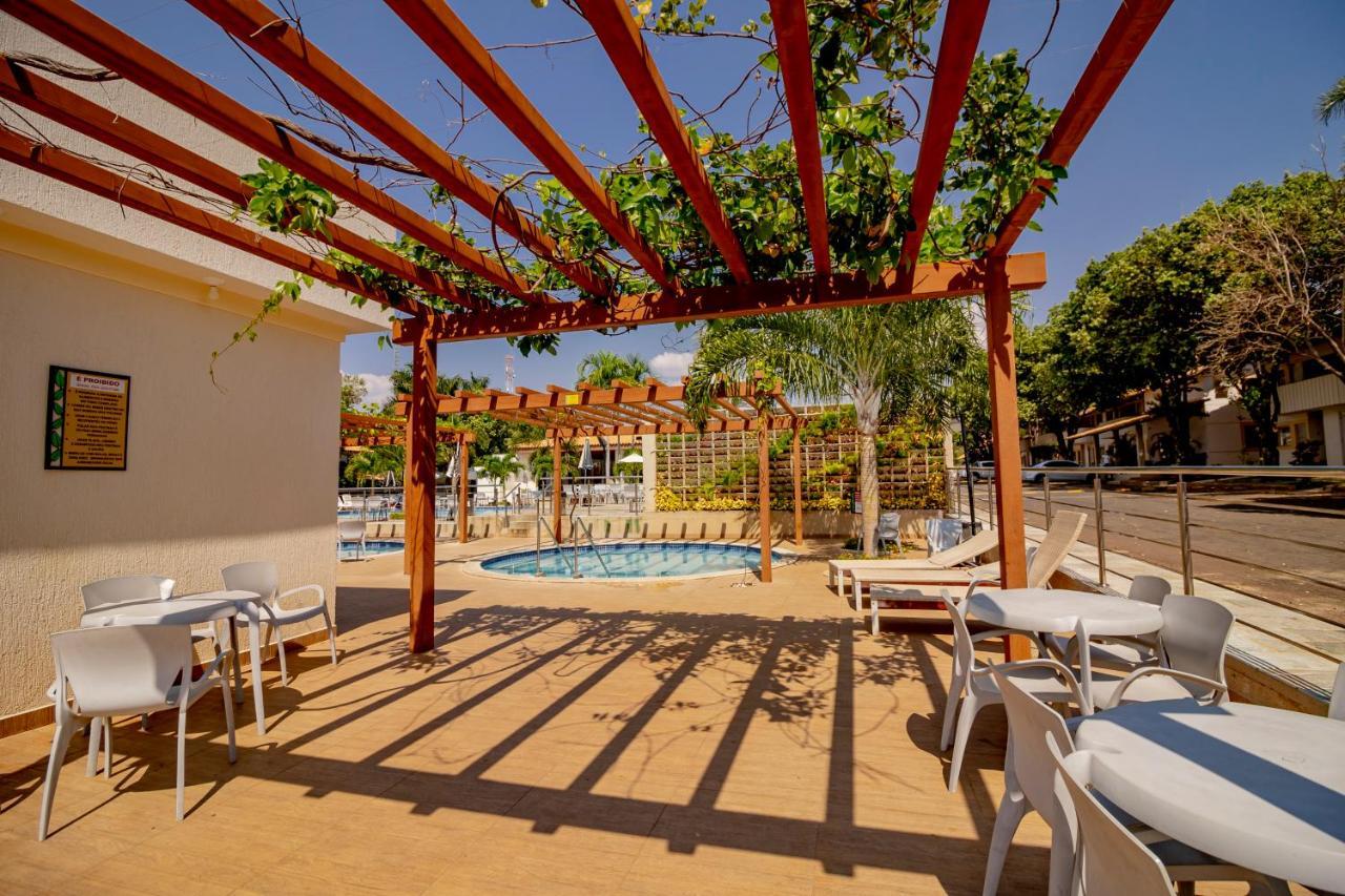 Diroma Resort Com Um Dia No Acqua Park Caldas Novas Bagian luar foto