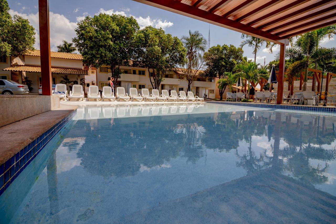 Diroma Resort Com Um Dia No Acqua Park Caldas Novas Bagian luar foto
