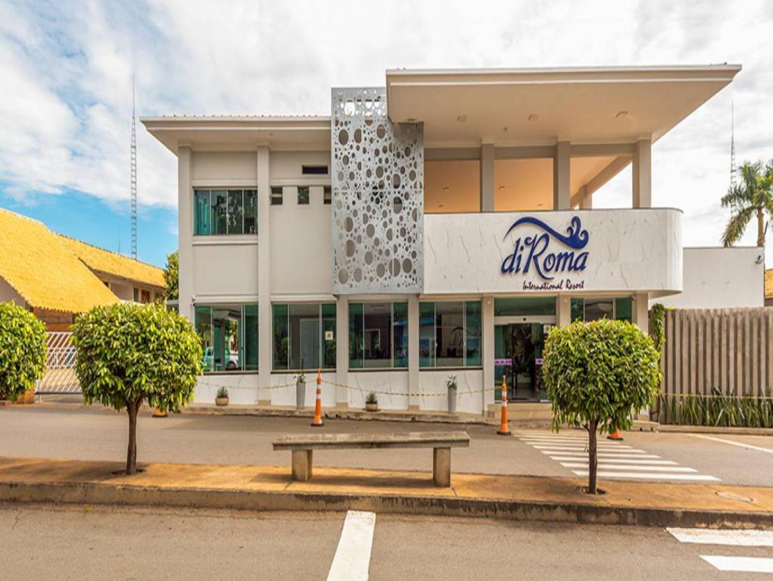 Diroma Resort Com Um Dia No Acqua Park Caldas Novas Bagian luar foto